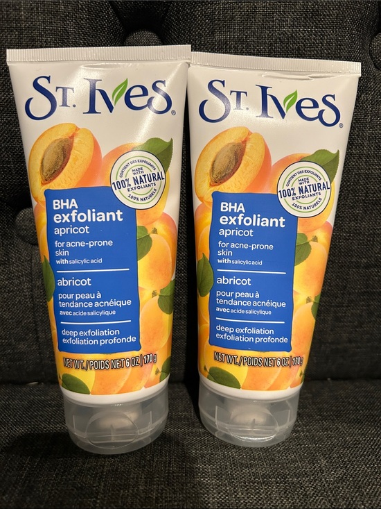St. Yves Other - NEW 🆕 TWO St. Yves BHA Apricot Exfoliant Facial Cleanser - acne-prone skin
